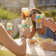 Επαναχρησιμοποιήσιμα πολύχρωμα παγάκια Sphere  Relaxdays σετ 25 τεμ