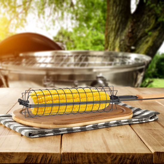 Σχάρα bbq για ψήσιμο λαχανικών και κεμπάμπ Relaxdays