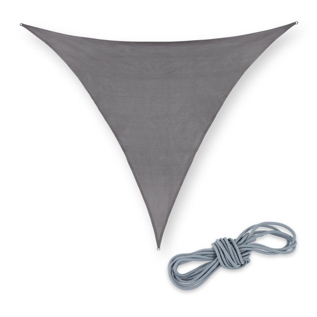 Πανί σκίασης τρίγωνο Grey HDPE 3x3x3 m Πανί σκίασης τρίγωνο Grey HDPE 3x3x3 m
