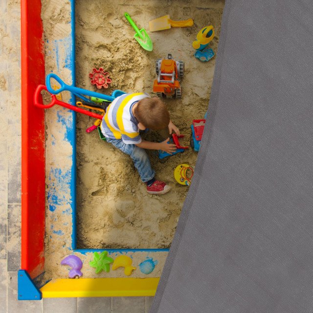 Πανί σκίασης τρίγωνο Grey HDPE 3x3x3 m Πανί σκίασης τρίγωνο Grey HDPE 3x3x3 m