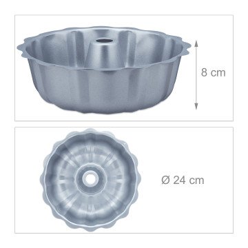 Φόρμα για κέικ 24cm "Loft" Relaxdays Germany Φόρμα για κέικ 24cm "Loft" Relaxdays Germany