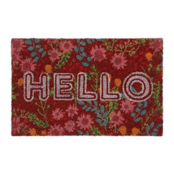 Χαλάκι πόρτας "Hello Red" Relaxdays Germany Χαλάκι πόρτας "Hello Red" Relaxdays Germany