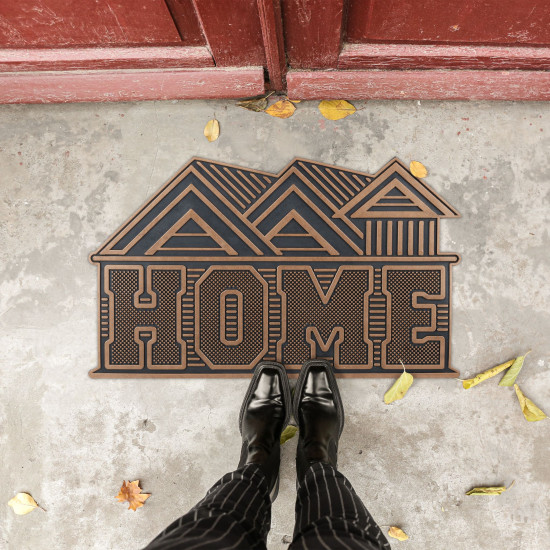 Χαλάκι πόρτας "Home Copper" Relaxdays Germany