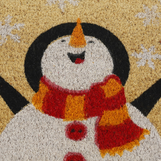 Χαλάκι πόρτας "Snowman" Relaxdays Germany