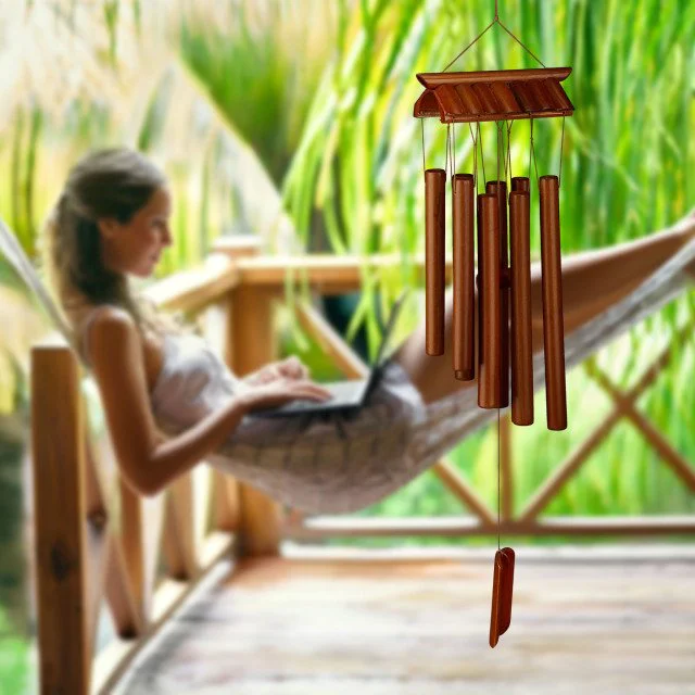 Διακοσμητικό κήπου μελωδός αέρα "Temple" Relaxdays