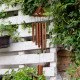 Διακοσμητικό κήπου μελωδός αέρα "Pointed Roof" Relaxdays