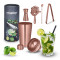 Σετ παρασκευής κοκτέιλ "Copper" 5τεμ Relaxdays