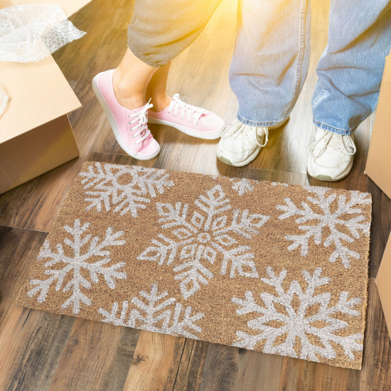 Χαλάκι πόρτας "Let it Snow" Relaxdays Germany