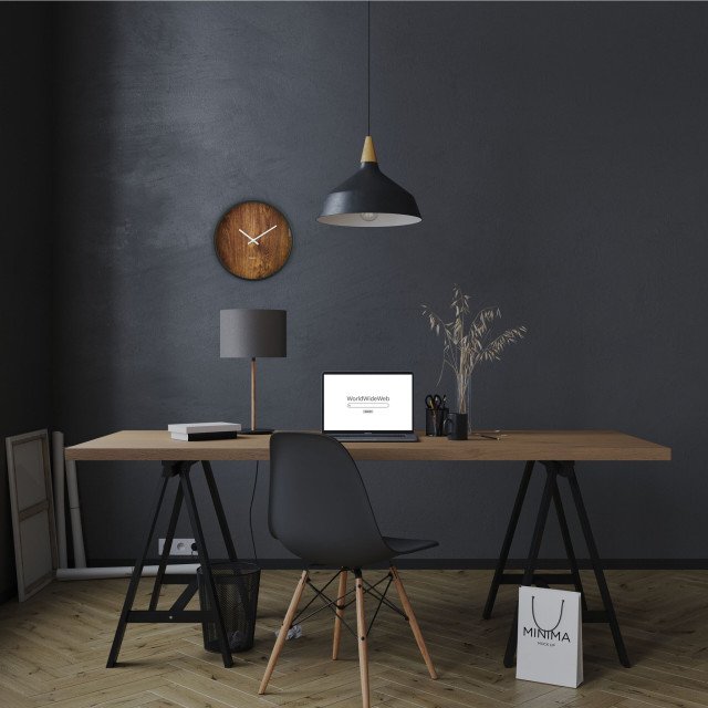 Ρολόι τοίχου Deco Wood Relaxdays