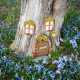 Διακοσμητικό κήπου Fairy Door Set “Leaf Roof” Relaxdays