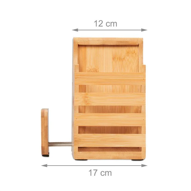 Θήκη πάγκου Bamboo για σερβίτσια και ξύλο κοπής Θήκη πάγκου Bamboo για σερβίτσια και ξύλο κοπής