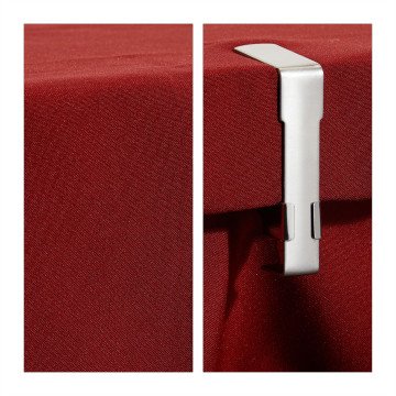 Inox Κλιπ τραπεζομάντιλου σετ 4τεμ Relaxdays Inox Κλιπ τραπεζομάντιλου σετ 4τεμ Relaxdays