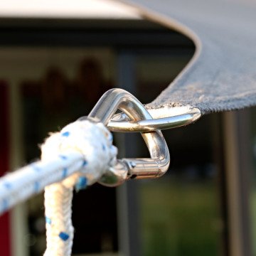 Σετ εξαρτημάτων στήριξης τέντας με σκοινιά 40τεμ Relaxdays Σετ εξαρτημάτων στήριξης τέντας με σκοινιά 40τεμ Relaxdays