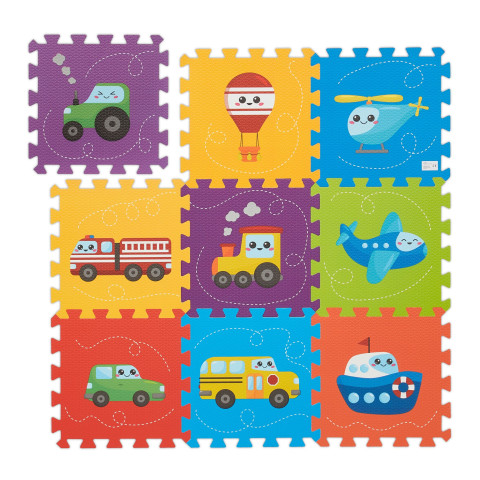 Χαλάκι πάζλ "Cars" Relaxdays 
