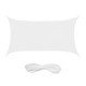 Πανί σκίασης White 2 x 4m Relaxdays Πανί σκίασης White 2 x 4m Relaxdays