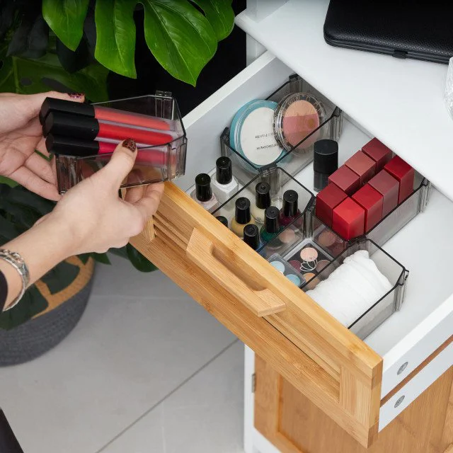 Organizer μπάνιου/γραφείου plexiglass 6 τεμ Relaxdays Organizer μπάνιου/γραφείου plexiglass 6 τεμ Relaxdays