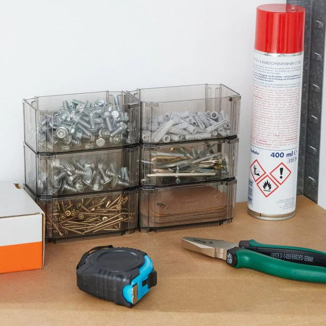 Organizer μπάνιου/γραφείου plexiglass 6 τεμ Relaxdays Organizer μπάνιου/γραφείου plexiglass 6 τεμ Relaxdays