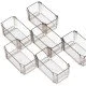 Organizer μπάνιου/γραφείου plexiglass 6 τεμ Relaxdays Organizer μπάνιου/γραφείου plexiglass 6 τεμ Relaxdays