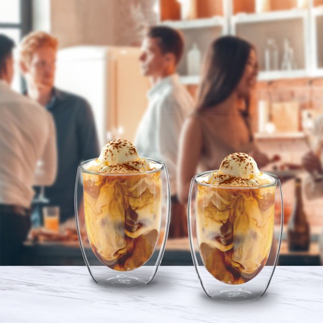 Φλυτζάνια Latte Macciato 350ml set 2τεμ Φλυτζάνια Latte Macciato 350ml set 2τεμ