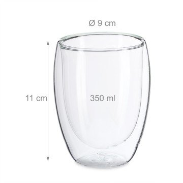 Φλυτζάνια Latte Macciato 350ml set 2τεμ 