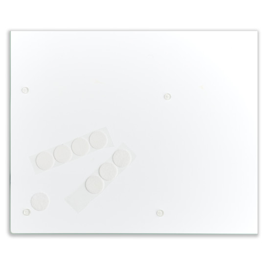 Κάλυμμα τοίχου κουζίνας / Προστασία κεραμικών εστιών "White Marble" Zeller