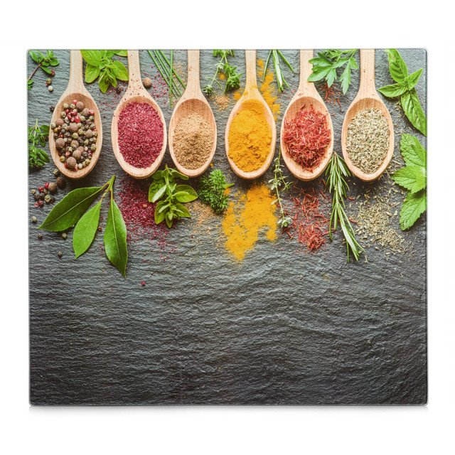 Κάλυμμα τοίχου κουζίνας / Προστασία κεραμικών εστιών "Spices" Zeller