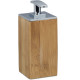 Dispenser νιπτήρα Square Glossy bamboo Relaxdays