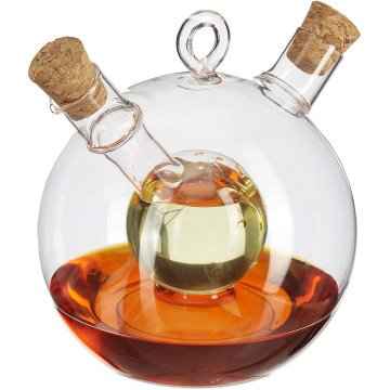 Μπουκάλι λαδιού 2in1 με εσωτερικό δοχείο ξυδιού Relaxdays Germany