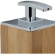 Dispenser νιπτήρα Square Glossy bamboo Relaxdays