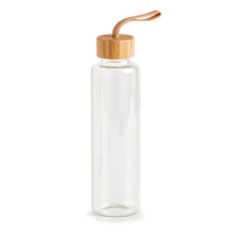Γυάλινο μπουκάλι με καπάκι Bamboo "to go"  Zeller 560ml