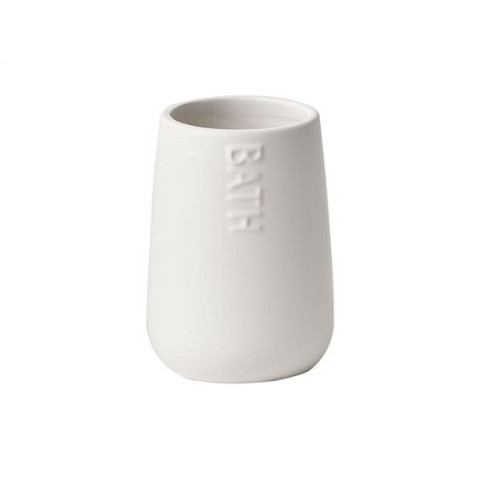 Ποτηροθήκη νιπτήρα white/bamboo Tendance