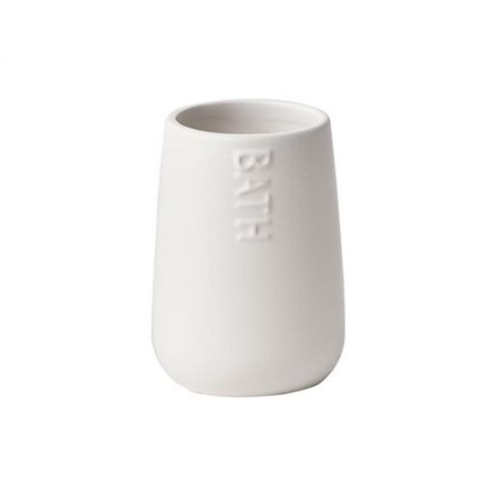 Ποτηροθήκη νιπτήρα white/bamboo Tendance