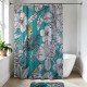 Υφασμάτινη κουρτίνα μπάνιου Blue Jungle 180x200 cm Υφασμάτινη κουρτίνα μπάνιου Blue Jungle 180x200 cm