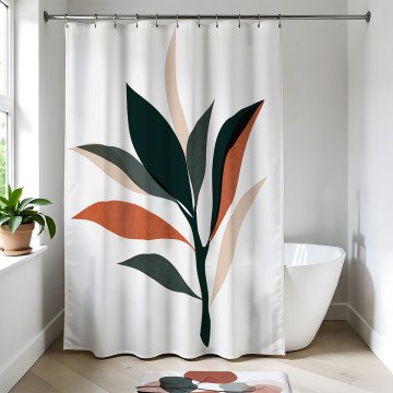 Υφασμάτινη κουρτίνα μπάνιου Bucolic 180x200 cm