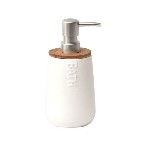 Dispenser νιπτήρα white/bamboo Tendance 410ml