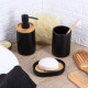 Ποτηροθήκη Polyresin Black Tendance