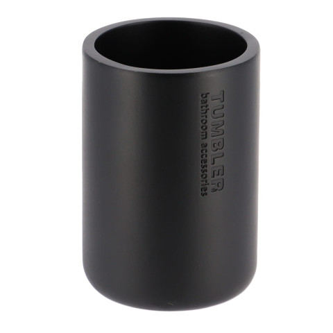 Ποτηροθήκη Polyresin Black Tendance