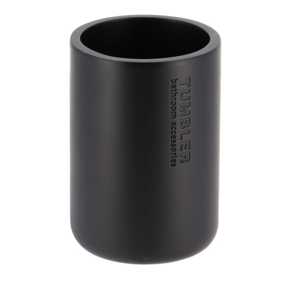 Ποτηροθήκη Polyresin Black Tendance