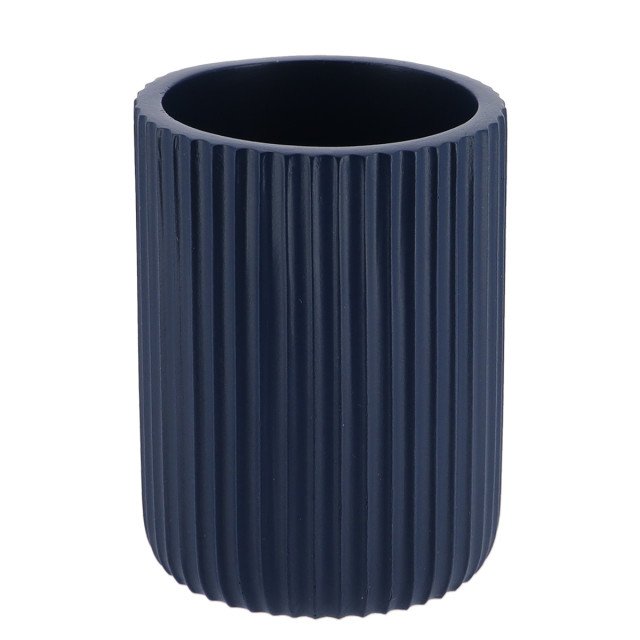 Ποτηροθήκη νιπτήρα Navy Blue Stripes