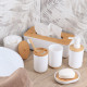 Ποτηροθήκη  White/Βamboo Tendance