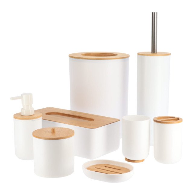 Ποτηροθήκη  White/Βamboo Tendance