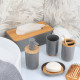 Dispenser νιπτήρα  Grey/Βamboo Tendance 300ml