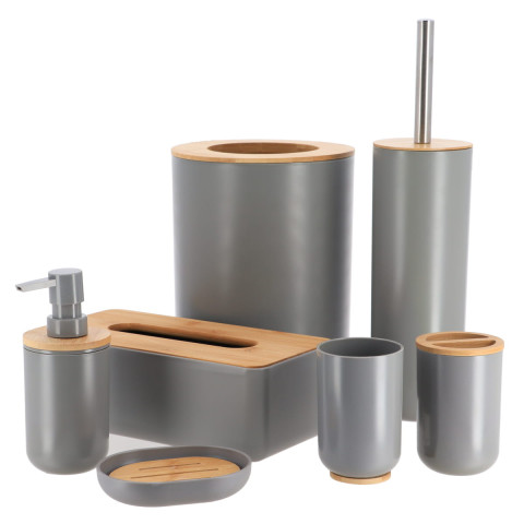 Dispenser νιπτήρα  Grey/Βamboo Tendance 300ml