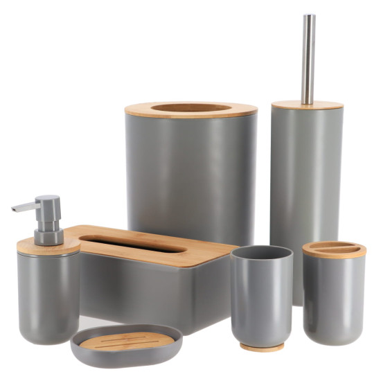 Dispenser νιπτήρα  Grey/Βamboo Tendance 300ml