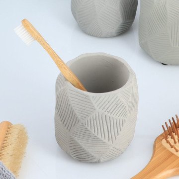 Ποτηροθήκη Stripes Grey Tendance