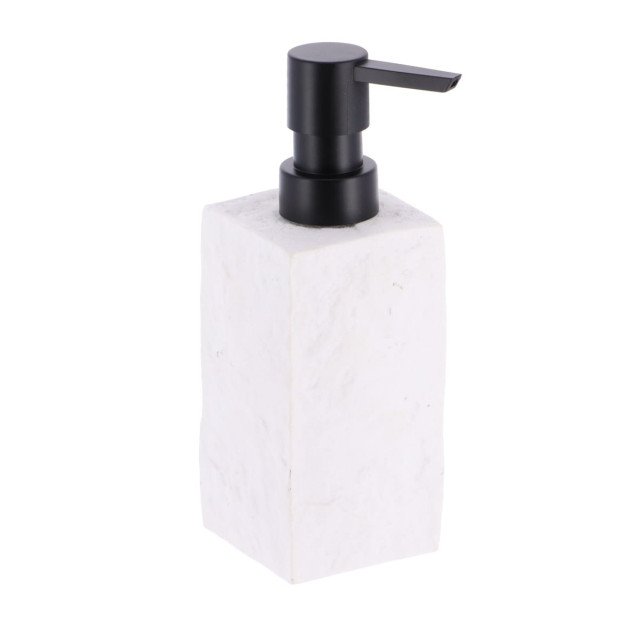 Dispenser νιπτήρα Polyresin Stone White Tendance 260ml
