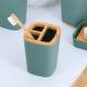 Ποτηροθήκη Bamboo Sage Green "Rubber" Tendance 