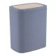Χαρτοδοχείο μπάνιου Clear Grey  5L 