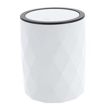 Χαρτοδοχείο μπάνιου Rubber White 6L