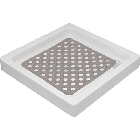 Αντιολισθητικό πατάκι ντουζιέρας Τaupe Tendance 50X50cm